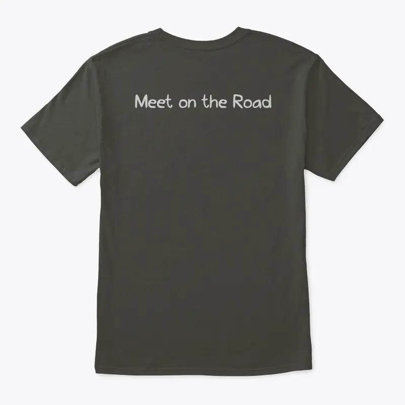 T-Shirt homme Meet on the Road au dos